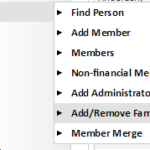 Add-Remove Family Members